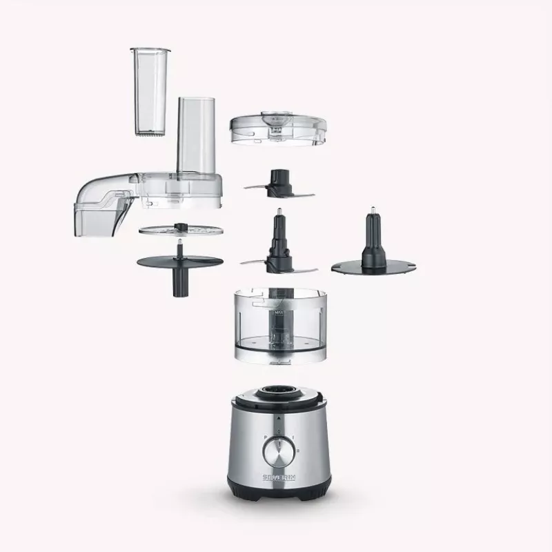 Tritatutto elettrico Severin KM 3865 0,5 L 400 W nero acciaio inox