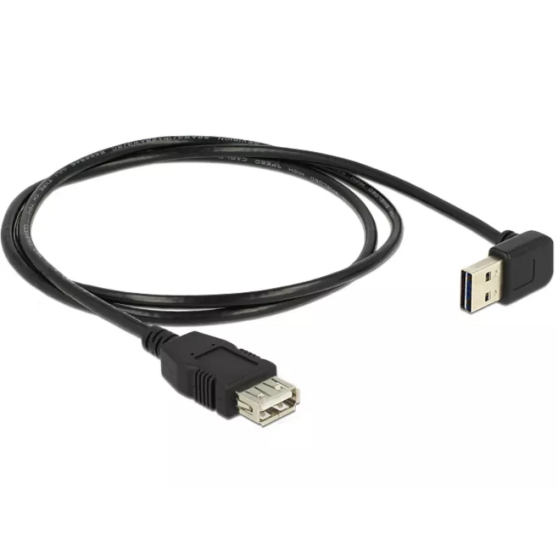 Cavo USB DeLOCK 1 m USB 2.0-A a USB 2.0-A nero