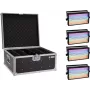 Set strobo LED EUROLITE 20000679 — 4 stroboscopi LED con valigia da trasporto
