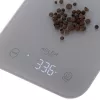 Bilancia da cucina Adler AD 3181, vetro temperato, capacità 10 kg, precisione 1 g, display LCD, grigio