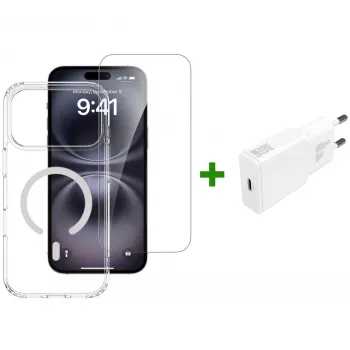 4smarts 3in1 Premium Starter Set per Apple iPhone 17 Pro Max, compatibile MagSafe