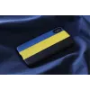 Custodia per smartphone man and wood per iPhone X/XS – dandy blu nero, guscio rigido protettivo
