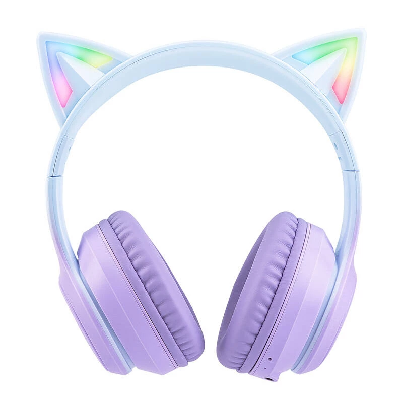 Headset Onikuma B90 cuffie gaming blu/viola