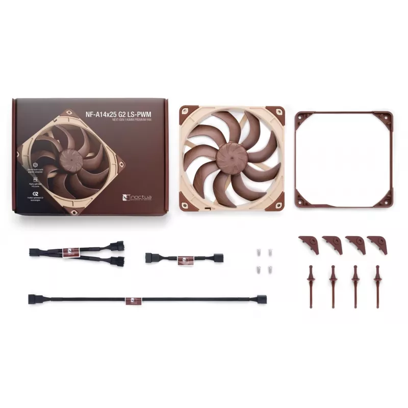 Ventola per case Noctua NF-A14X25 G2 LS-PWM 140mm