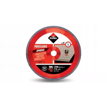 Disco diamantato RUBI 230 mm TPI SUPERPRO – disco diamantato da 230 mm per ceramica e gres porcellanato