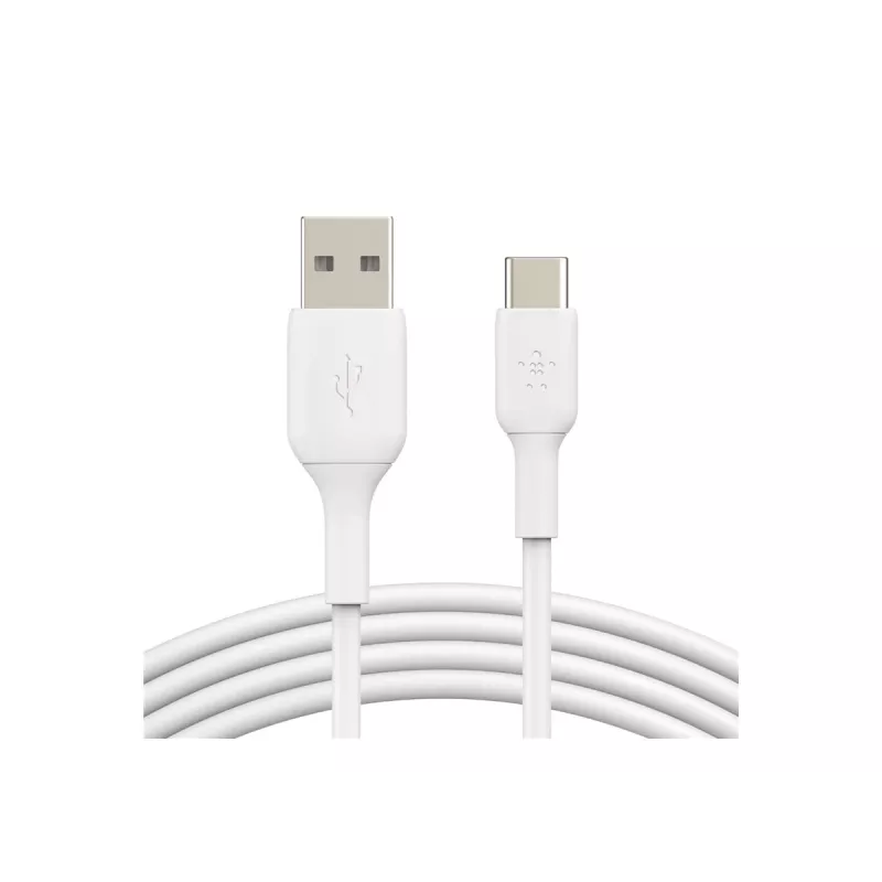 Cavo PVC USB-C a USB-A 15 cm bianco