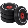 Macchinina Simba-Dickie BIG Bobby-Car Whisper Wheels, set di ruote silenziose