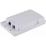 Cassetta di distribuzione in fibra ottica ShiverPeaks 07-65000 — 2 porte, ABS bianco