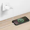 Adattatore presa USB doppio 65W, 2xUSB-C, bianco
