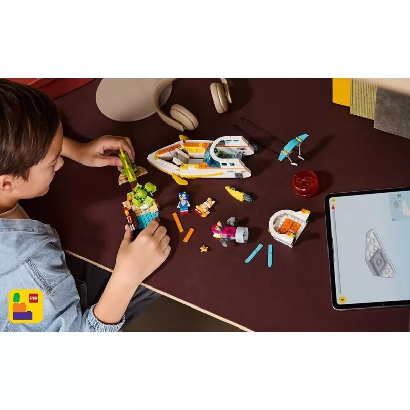 LEGO Sonic the Hedgehog La barca avventurosa di Tails set giocattolo 76997