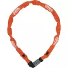 ABUS 1200/110 Web 57657 lucchetto a catena, acciaio temprato, combinazione a 3 cifre, 1100 mm, arancione