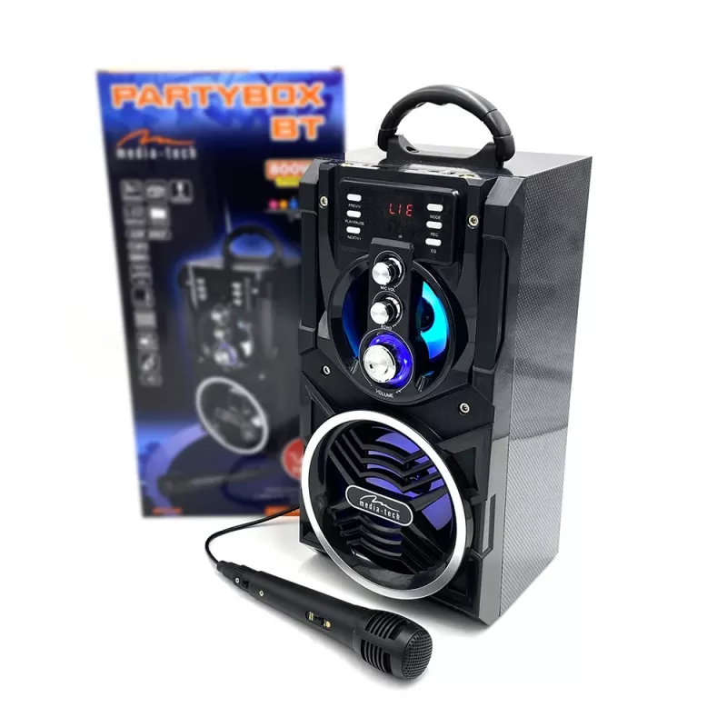 Altoparlante stereo portatile Media-Tech PARTYBOX BT MT3150 nero