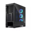 Fractal Design Pop 2 Air nero Solid case per PC midi-tower — supporto ATX, 3x ventole frontali 120 mm, vani per unità 2,5/3,5 pollici, 215×481×462 mm
