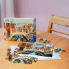 Puzzle Ravensburger 100 pezzi città 275×195 mm, età 9+