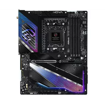 Scheda madre ASROCK MK X870E NOVA WIFI AMD X870E Socket AM5 ATX, DDR5, 4x DIMM, 256GB, Wi-Fi 7, BT 5.4, 5Gb LAN, PCIe Gen5 M.2