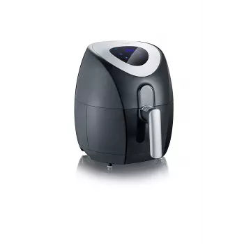 Severin 2430 Single 3,2 l stand-alone 1500 W friggitrice ad aria nero, acciaio inox