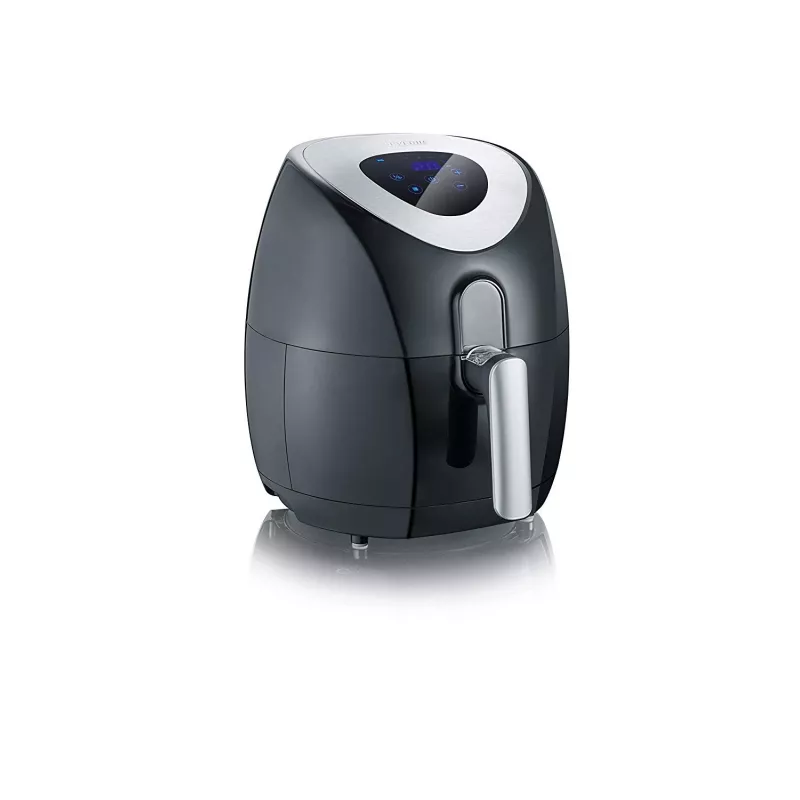 Severin 2430 Single 3,2 l stand-alone 1500 W friggitrice ad aria nero, acciaio inox