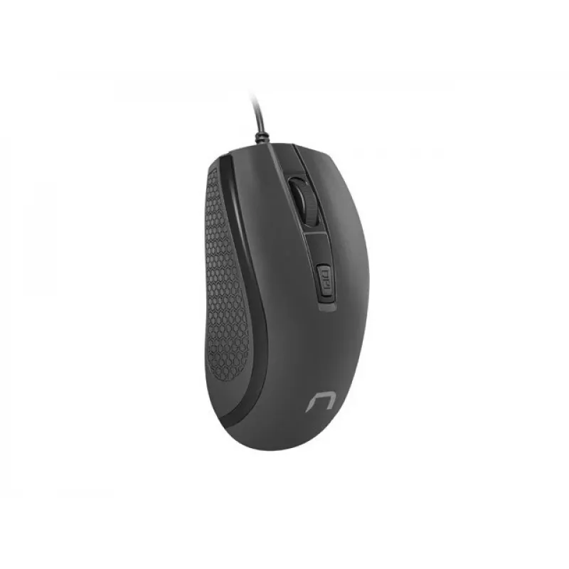 Natec Mouse ottico HOOPOE 2 1600 DPI, USB, nero