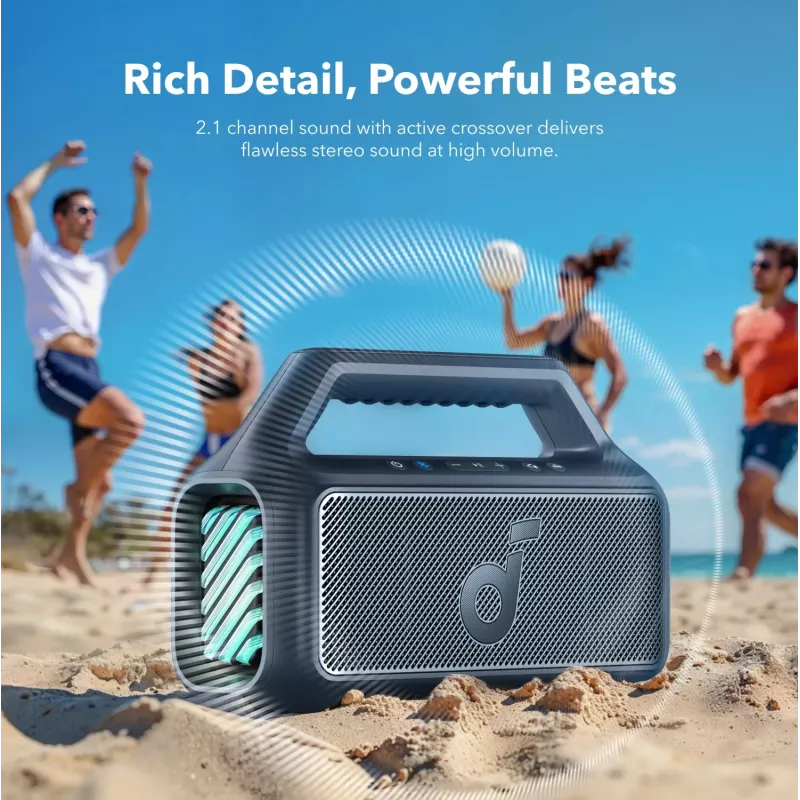 Altoparlante Soundcore Boom 2 blu