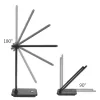 Lampada da tavolo LED MACLEAN MCE614B — dimmerabile, braccio pieghevole regolabile, 9W, 3000K/4500K/6500K, nera