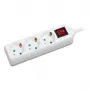 Prolunga elettrica LogiLink LPS206 1,4 m 3 uscite AC bianco