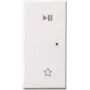 BUSCH JAEGER Placca studio bianco Busch-free@home coperture 6237-21-84