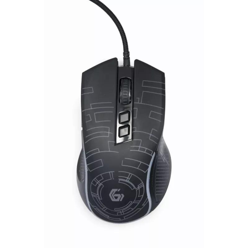 Mouse per destrimani Gembird MUSG-RGB-01 USB Type-A 3600 DPI