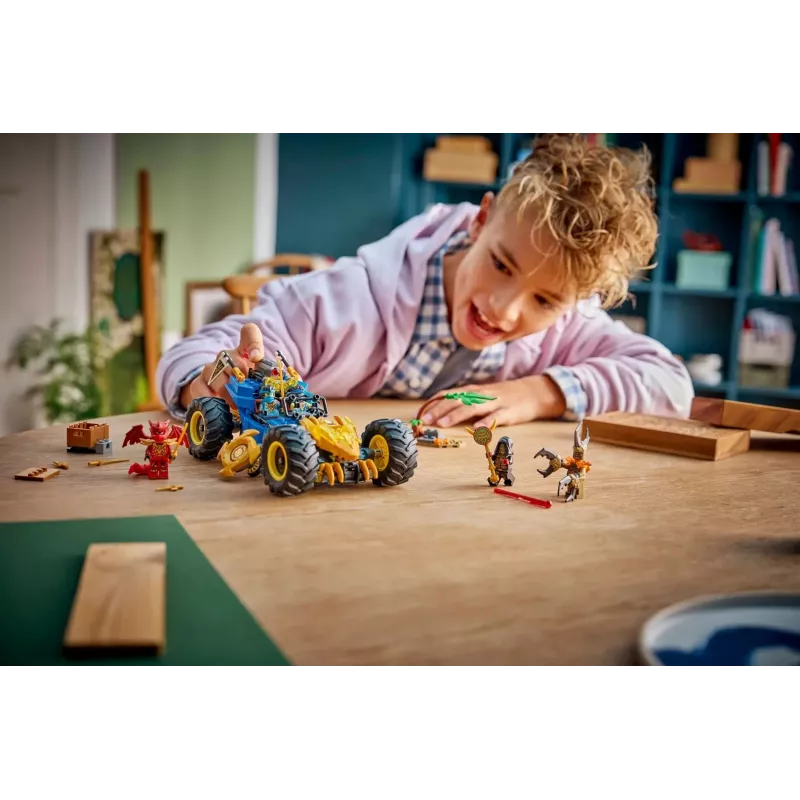 LEGO NINJAGO 71856 Auto trasformabile di Jay