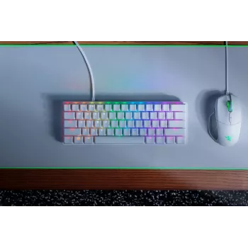 RAZER Huntsman Mini - Mercury Edition - Purple Switch - Layout US tastiera