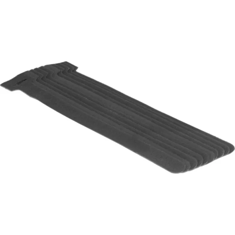 Chiusura a velcro DeLOCK 18687 nero 10 pezzi