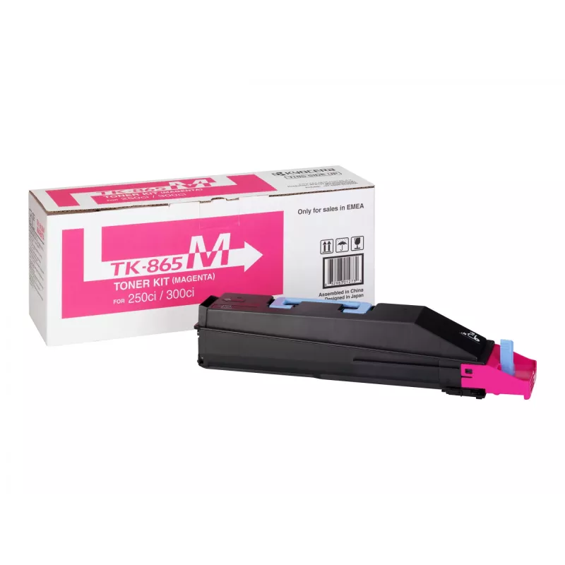 Kyocera TK-865M cartuccia di toner magenta, 12000 pagine
