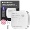 Rilevatore di fumo con batteria Tuya WiFi LED
