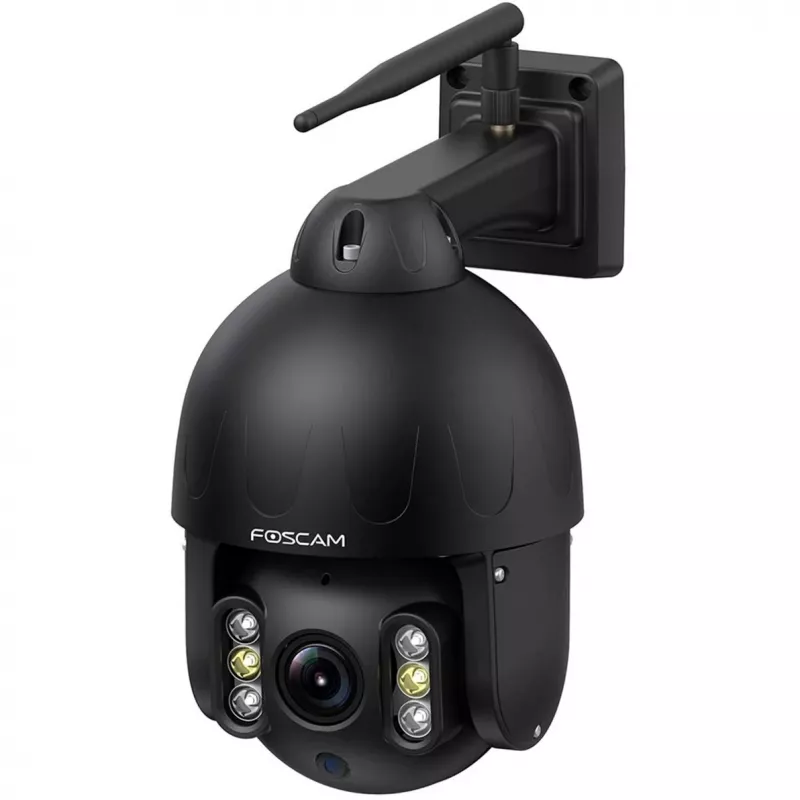 Foscam SD8P telecamera Wi-Fi da esterno con funzione pan e tilt, 8 MP (3840x2160), nera