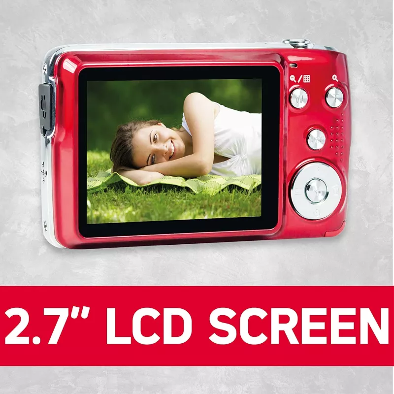 Fotocamera compatta AgfaPhoto Compact Realishot DC8200 1/3.2 18 MP CMOS 4896 x 3672 pixel rossa (DC8200RD)