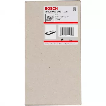Bosch 2 608 000 202 accessorio per levigatura 1 pezzo