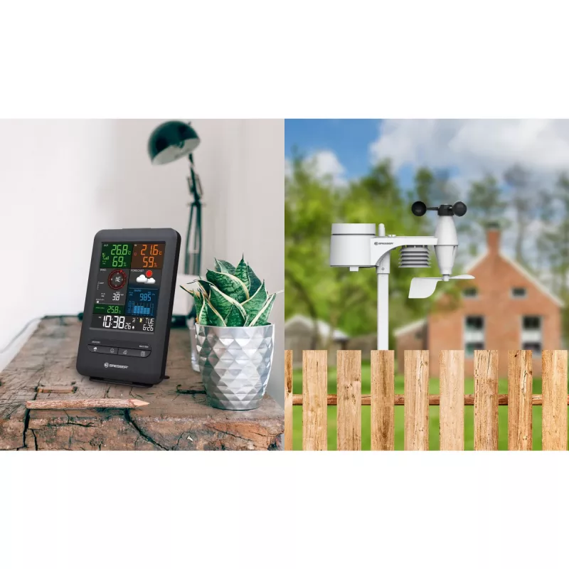 Stazione meteo digitale Bresser Optics 7002525 termometro interno/esterno