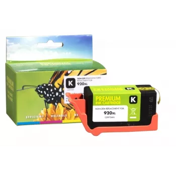 Cartuccia compatibile Static-Control Hewlett-Packard 920XL CD975AE nero