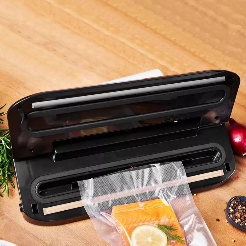 Sottovuoto Gastroback Design Basic 800 mbar nero acciaio inox