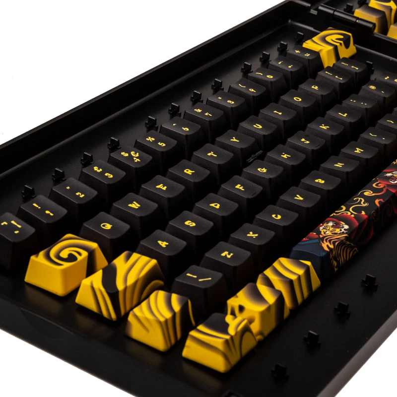 Traitors TIGER SKETCH Set di keycap in edizione limitata, PBT (UK)