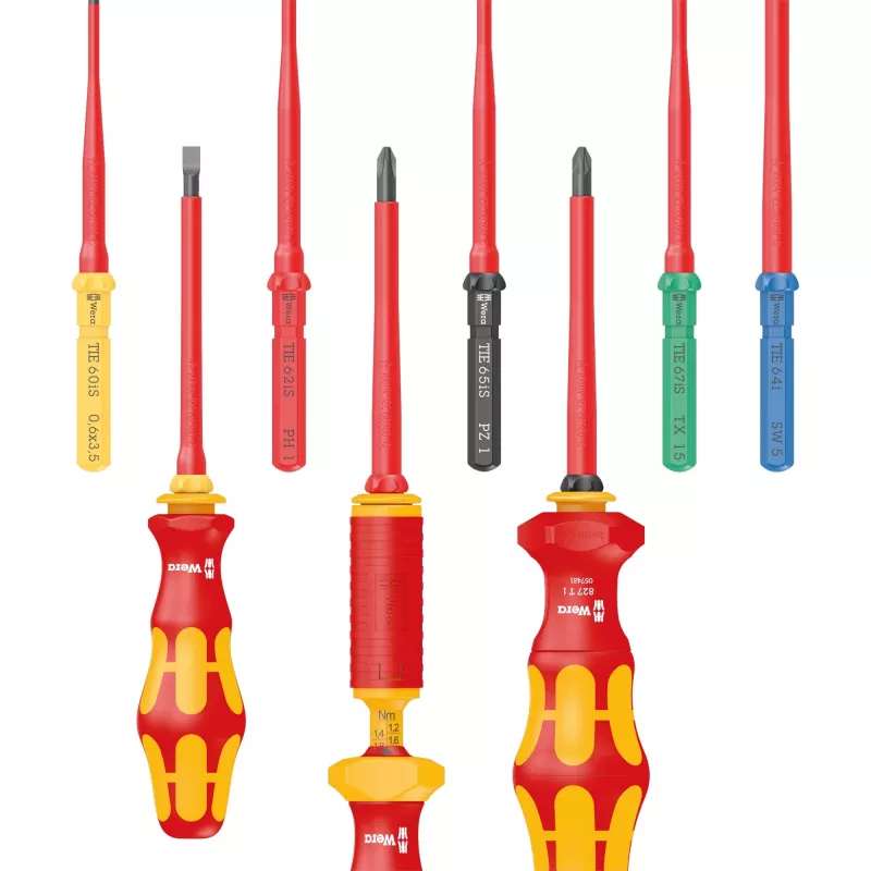 Wera Kraftform Kompakt VDE 17 extra slim set di cacciaviti, 17 pezzi (05006612001)
