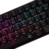 Tastiera meccanica gaming White Shark Shinobi-2 con switch Red, nera, layout US