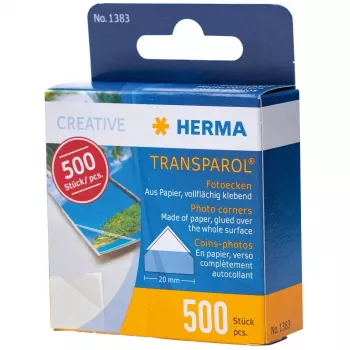 Angoli per foto HERMA Transparol 500 pezzi