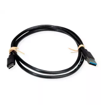 ROLINE RM Cavo USB 3.2 Gen 1, A-C, ST/ST, nero, 0,5 m