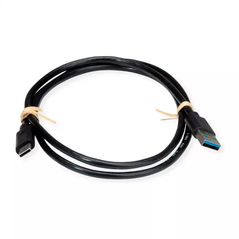 ROLINE RM Cavo USB 3.2 Gen 1, A-C, ST/ST, nero, 0,5 m
