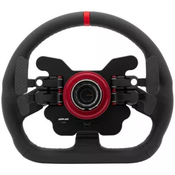 Volante Simracing Simagic GT1-SD pelle, volante rimovibile per sim-rig, impugnatura in pelle, disposizione fori compatibile