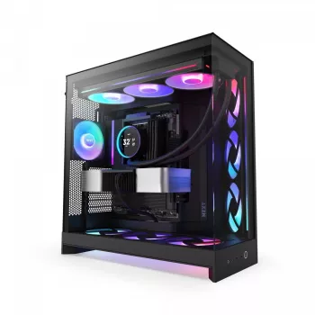 Case PC NZXT H9 Flow RGB midi tower nero
