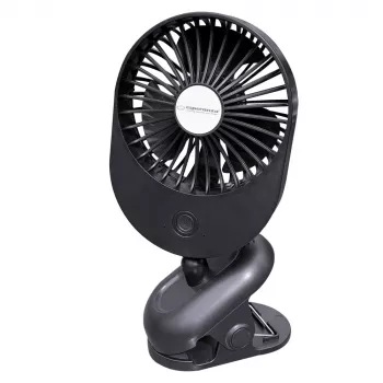 Ventilatore Esperanza EHF103K, ventilatore USB compatto, NERO