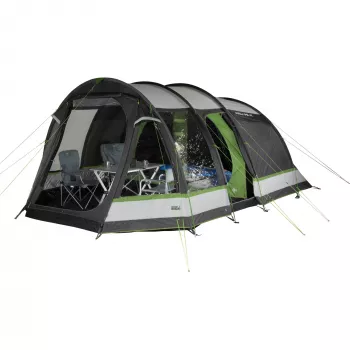 Tenda tunnel per famiglie Bozen 6.0 (grigio/verde)