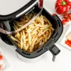 Friggitrice ad aria Taurus Air Fry 7S 1600W 6,5L, acciaio inox, 8 programmi, 80–200°C, comandi touch