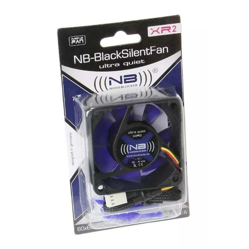 NOISEBLOCKER BlackSilentFan XR2 ventola per case 60 mm